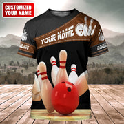Personalized Name Bowling 3 All Over Printed Unisex Shirt