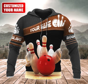 Personalized Name Bowling 3 All Over Printed Unisex Shirt