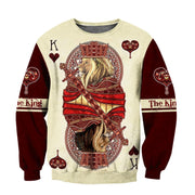 King Hearts Lion Poker All Over Printed Unisex Shirt Q130612