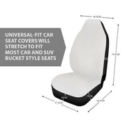 Personalized Name Bowling Car Seat Covers Universal Fit - Set 2