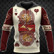 Tiger Heart King Poker All Over Printed Unisex Shirt Q021001