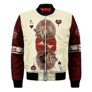 King Hearts Lion Poker All Over Printed Unisex Shirt