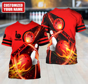 Personalized Name Bowling Q21 All Over Printed Unisex Shirt