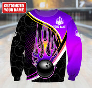 Personalized Name Bowling Q38 All Over Printed Unisex Shirt