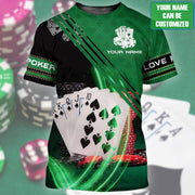 Personalized Name Poker Q37 All Over Printed Unisex Shirt Q100606