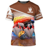 Personalized Name Bowling Q82 All Over Printed Unisex Shirt Q110805