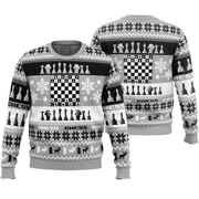 Chess Q2 Ugly Christmas Sweater , Unisex Wool Sweater Q141102