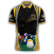 Personalized Name Billiard AK23 All Over Printed Unisex Shirt