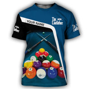 Personalized Name Billiard AK18 All Over Printed Unisex Shirt K280403