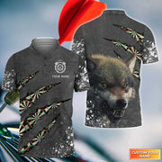 Darts Wolf Scratch Personalized Name 3D Shirt For Darts Player S070706