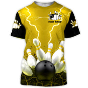 Personalized Name Bowling Player All Over Printed Unisex Shirt - LP10