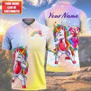 Personalized Name Unicorn Darts All Over Printed Unisex Shirt P060901