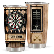 Personalized Name Darts Tumbler 5 20oz 30oz Cup P180708