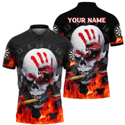 Personalized Name Cool Skull Darts All Over Printed Unisex Shirt Q040506