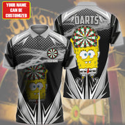 Personalized Name SS Darts Black Version All Over Printed Unisex Shirt Q060201