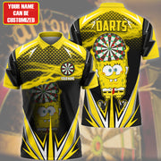 Personalized Name SS Darts Yellow Version All Over Printed Unisex Shirt Q060201