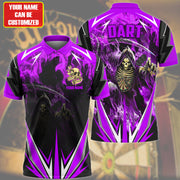 Personalized Name Reaper Darts Purple Version All Over Printed Unisex Shirt Q090603