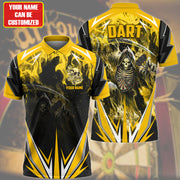 Personalized Name Reaper Darts Yellow Version All Over Printed Unisex Shirt Q090603