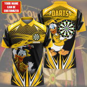 Personalized Name Dn Darts Yellow Version All Over Printed Unisex Shirt Q101005