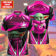 Personalized Name Yd Bowling Pink Version All Over Printed Unisex Shirt Q120402