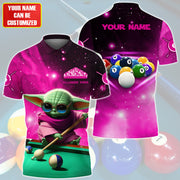 Personalized Name Pink Yd Billiards All Over Printed Unisex Shirt Q140501