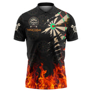 Personalized Name Death Darts All Over Printed Unisex Shirt Q150603