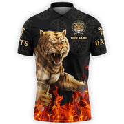 Personalized Name Darts Tiger All Over Printed Unisex Shirt Q150805