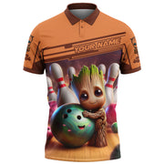 Personalized Name Cute Gr Bowling All Over Printed Unisex Shirt Q250406