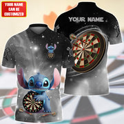 Personalized Name ST Darts Silver Version All Over Printed Unisex Shirt QB070505