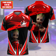 Personalized Name GR Bowling Red Version All Over Printed Unisex Shirt QB150411
