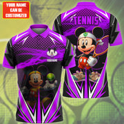 Personalized Name MK Tennis Purple Version All Over Printed Unisex Shirt QB300305