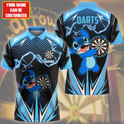 Personalized Name St Darts S10 Teal Version All Over Printed Unisex Shirt S050701