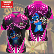 Personalized Name St Darts S10 Pink Version All Over Printed Unisex Shirt S050701