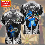 Personalized Name St Darts S10 Black Version All Over Printed Unisex Shirt S050701