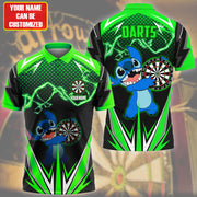 Personalized Name St Darts S10 Green Version All Over Printed Unisex Shirt S050701