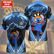 Personalized Name St Darts Halloween S13 Blue Version All Over Printed Unisex Shirt S080802