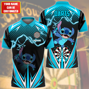 Personalized Name St Darts S11 Teal Version All Over Printed Unisex Shirt S090710