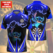 Personalized Name St Darts S11 Blue Version All Over Printed Unisex Shirt S090710