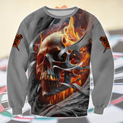 Personalized Name Fire Skull Darts All Over Printed Unisex Shirt S201003