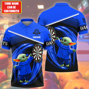 Personalized Name Yd Darts S2 Blue Version All Over Printed Unisex Shirt S230506