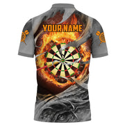 Dartboard Phoenix Personalized Name 3D Shirt For Darts Player S270602