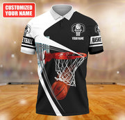 Personalized Name Basketball Q4 All Over Printed Unisex Shirt