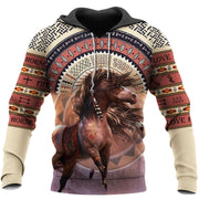 Native American Horse 3D All Over Printed Shirts