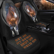 Bay Horse Q2 Hold on Car Seat Covers Universal Fit - Set 2