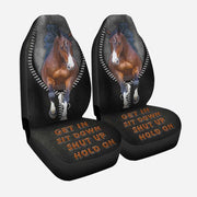 Bay Horse Q2 Hold on Car Seat Covers Universal Fit - Set 2