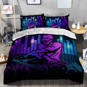 DJ3 All Over Printed Bedding Set