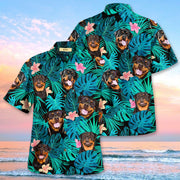Rottweiler Pattern Hawaii Shirt