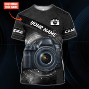 Personalized Name Camera NP26 All Over Printed Unisex Shirt