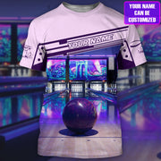 Personalized Name Bowling Q10 All Over Printed Unisex Shirt