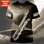 Personalized Name Saxophone 11 All Over Printed Unisex Shirt